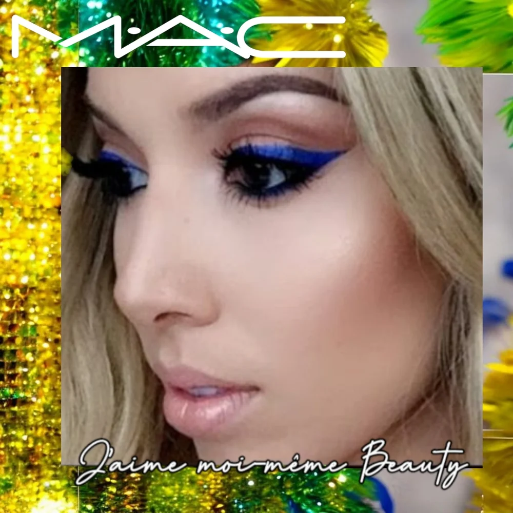 MAC Cosmetics Chromagraphic Eye Pencil - Marine Blue (Vibrant Electric Blue)